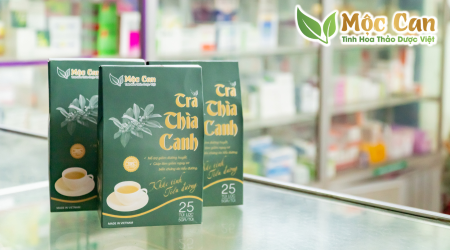 Trà dây thìa canh Mộc Can chăm sóc sức khỏe bệnh nhân tiểu đường 3